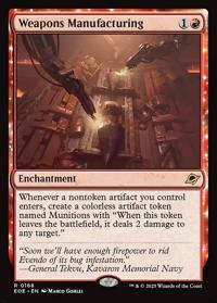 Weapons Manufacturing (FOIL)